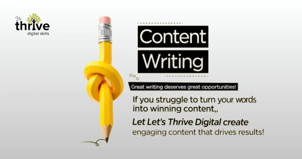 Content writing lets thrive digital