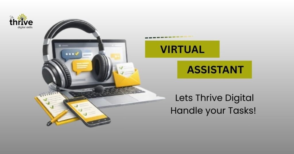 Virtual assistant services for task management.
